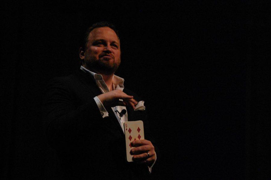 Magician Micheal Misko takes center stage on RMUs campus