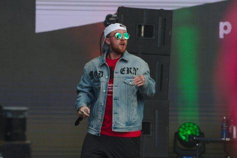 Photo Credit: Nicolas Völcker / Der US-amerikanische Rapper Mac Miller beim splash! Festival 20 (2017). 