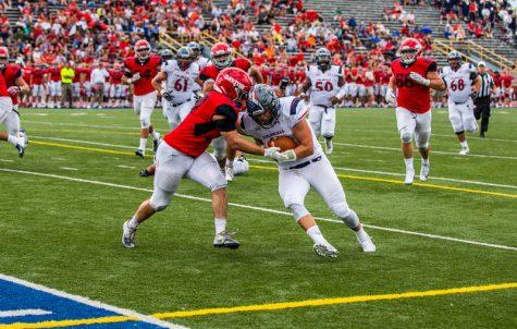 Offense shines as Colonials fall to Flyers in season opener