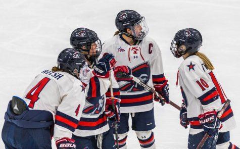 Colonials skate to tie with Lions