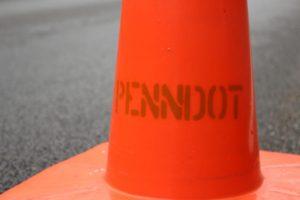 PennDot traffic cone