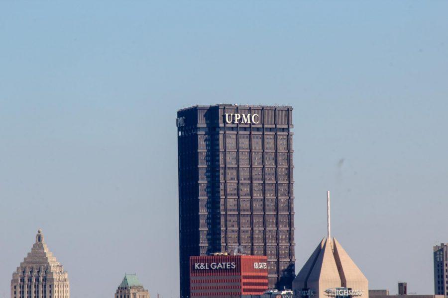 UPMC building in downtown Pittsburgh