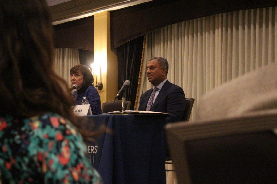 League of Women Voters held a debate in Robert Morris Universitys Yorktown Hall the night of March 20, 2019.