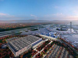 Conceptual renderings of the new terminal at Pittsburgh International Airport and are subject to change. Renderings courtesy of Gensler + HDR in association with luis vidal + architects.