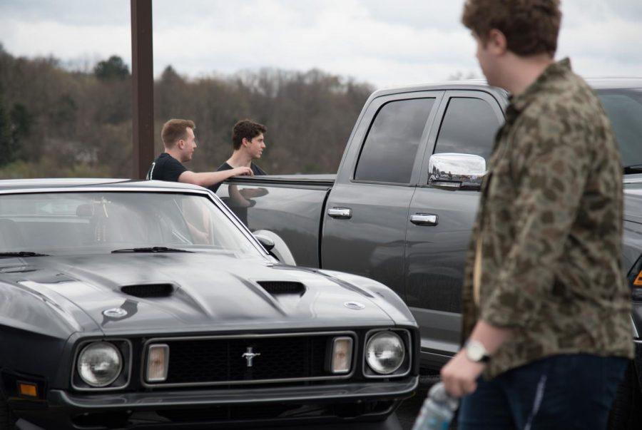 Car Club meets at Wheatley on April 12, 2019.