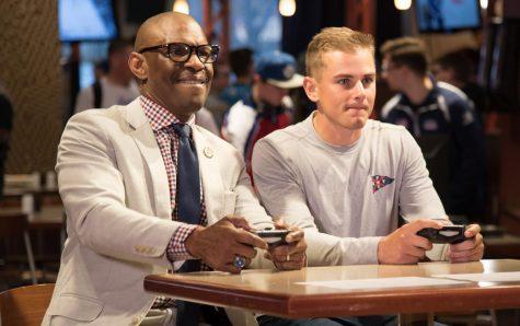 Esports Class hosted a tournaments featuring RMU President Howard on April 22, 2019.