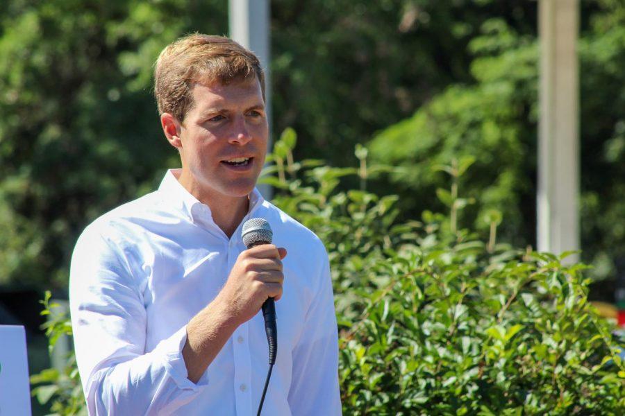 Connor Lamb supported the idea of a Blue Tsunami in Allegheny County and the surrounding area.