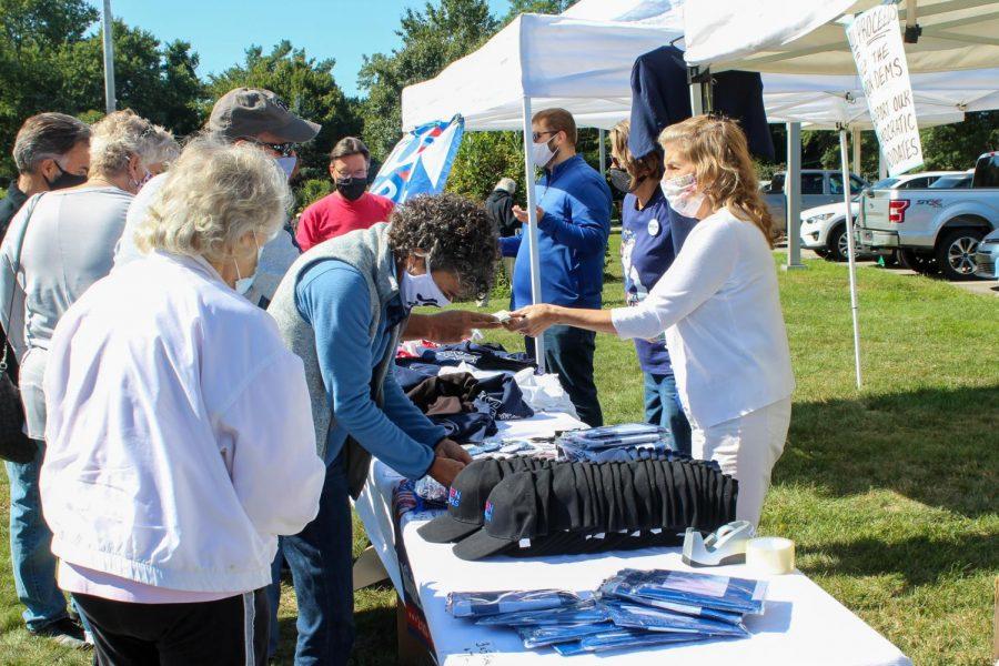 Biden Merch Table