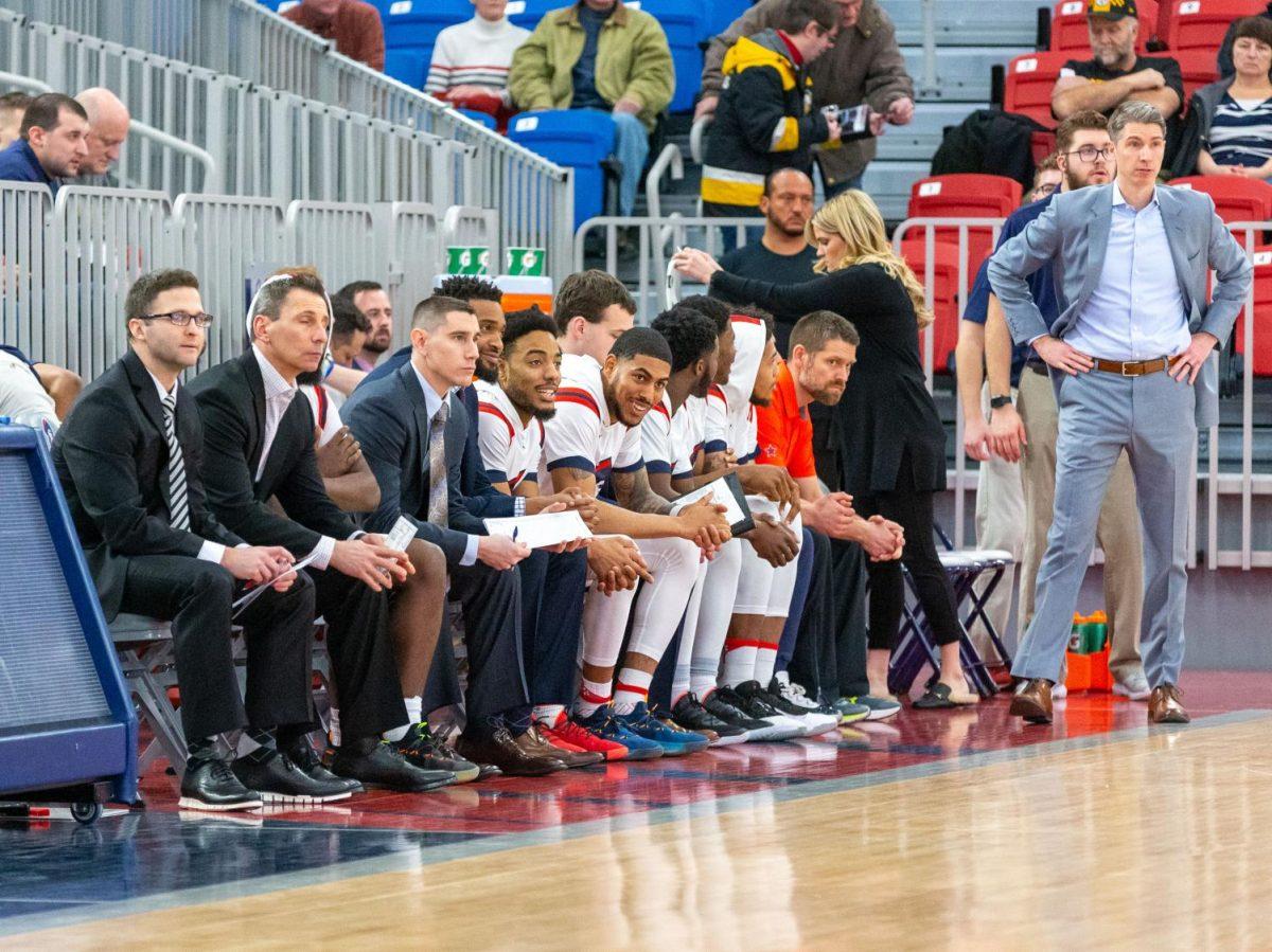 RMU was ranked fourth in the Horizon Leagues preseason poll coming off an NEC Championship victory. Photo Credit: Thomas Ognibene