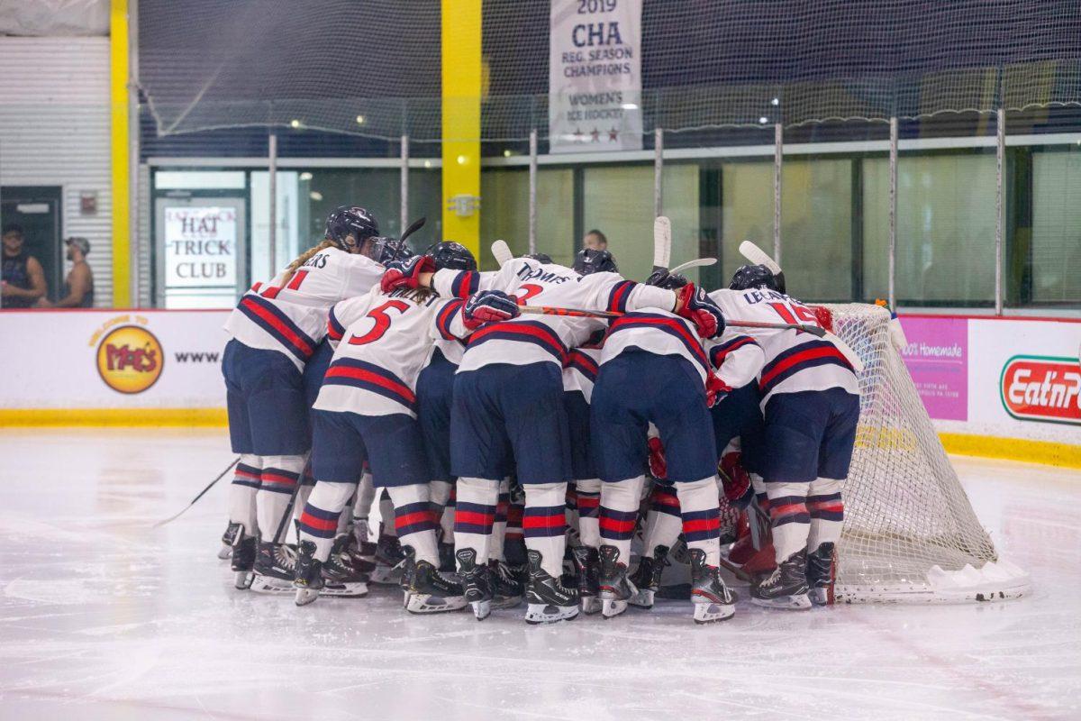 Womens hockey will begin their season with four straight games against Lindenwood starting on Thursday. Photo Credit: Thomas Ognibene