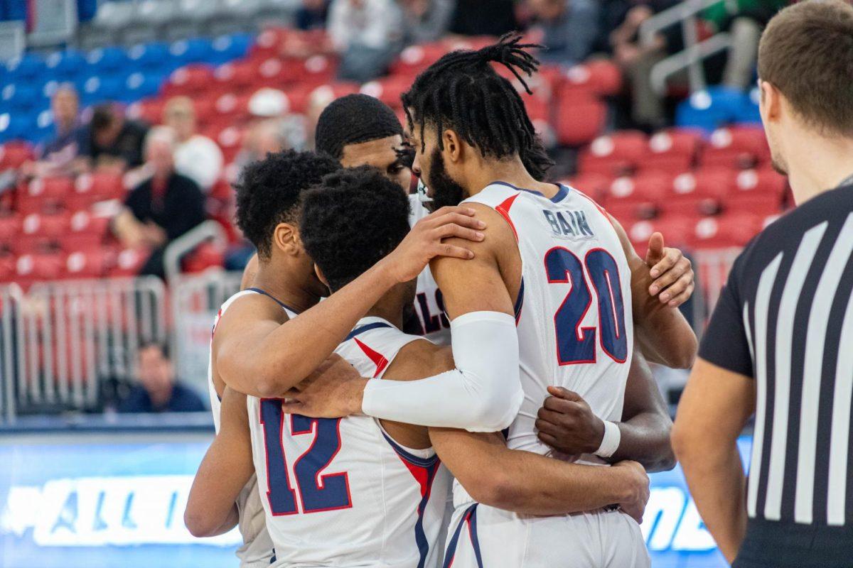 Mens basketball will start the season at home on Saturday when they take on the Point Park Pioneers for the first time since 1978. Photo Credit: David Auth