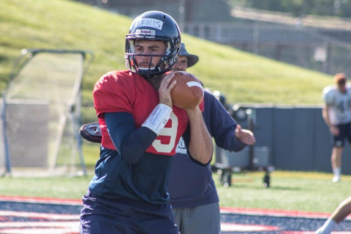 Caleb Lewis signed with the Duke City Gladiators of the IFL on Friday. Photo Credit: Samuel Anthony