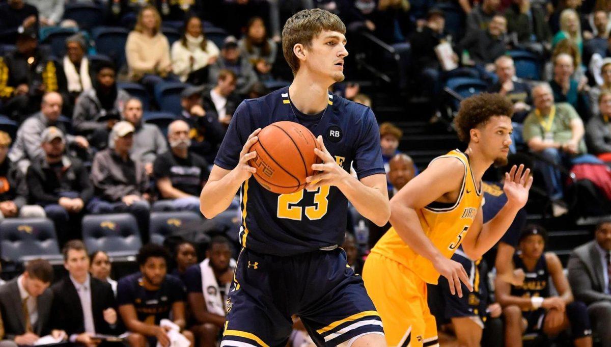 Brandon Stone announced that he has transferred to RMU from LaSalle on Tuesday evening. Photo Credit: La Salle University Athletics