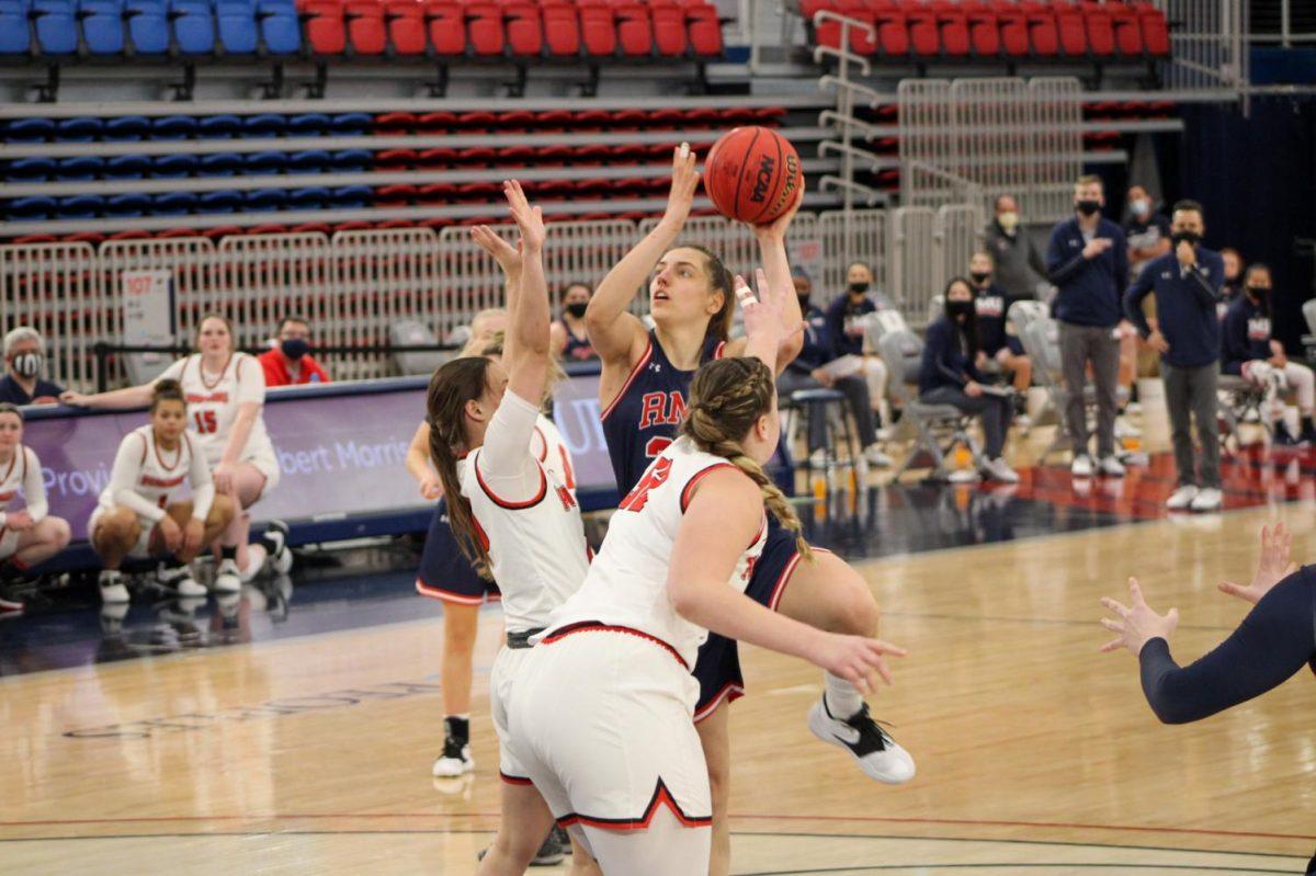 Sol Castro recorded a double-double, but the Colonials fell to YSU on Saturday. Photo Credit: Tyler Gallo