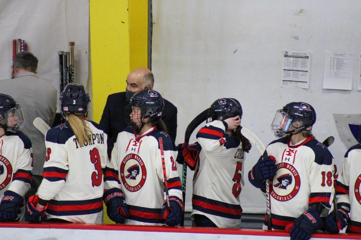 Womens hockey topped Mercyhurst on Tuesday. Photo Credit: Nathan Breisinger