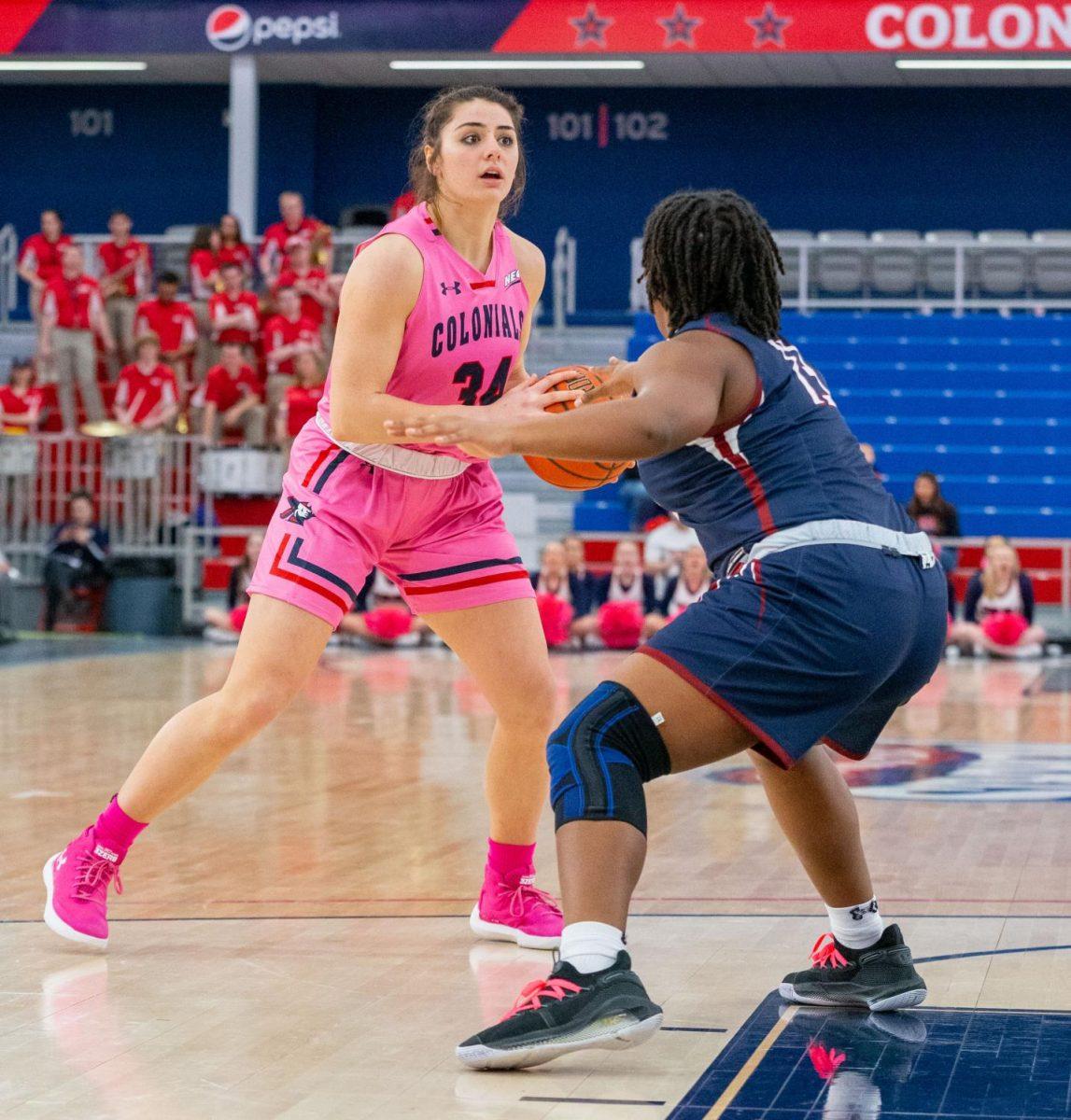 Holly Forbes will grad-transfer from Robert Morris. Photo Credit: Thomas Ognibene