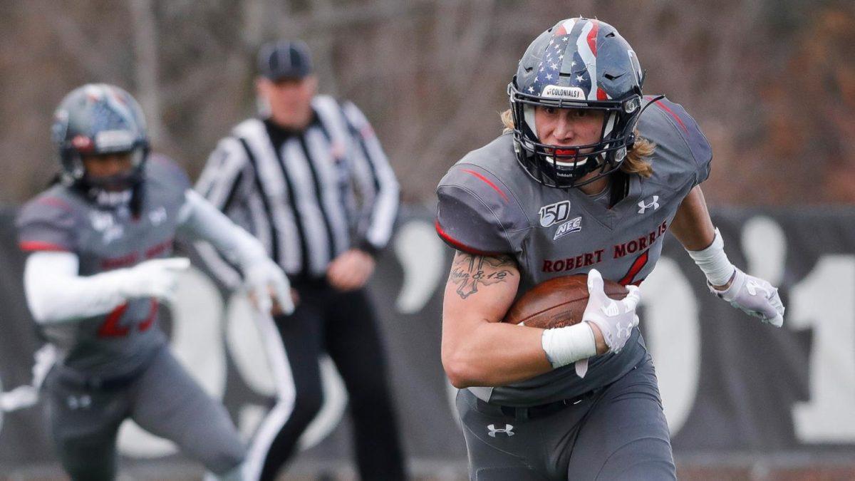 Aniello Buzzacco was named to the All-Big South First Team. Photo Credit: RMU Athletics