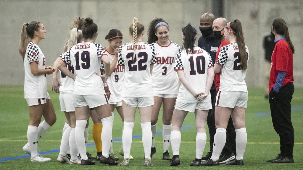 Womens soccer released its schedule. Photo Credit: RMU Athletics