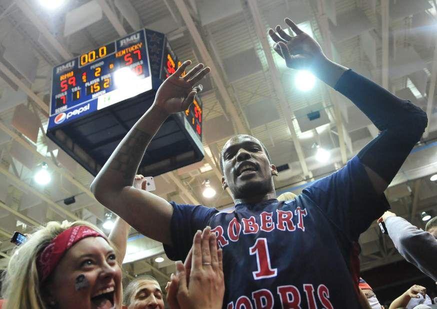 Ethan+Morrison+breaks+down+the+2012-13+mens+basketball+team+and+why+it+could+be+the+best+roster+in+RMU+history.+Photo+Credit%3A+RMU+Athletics