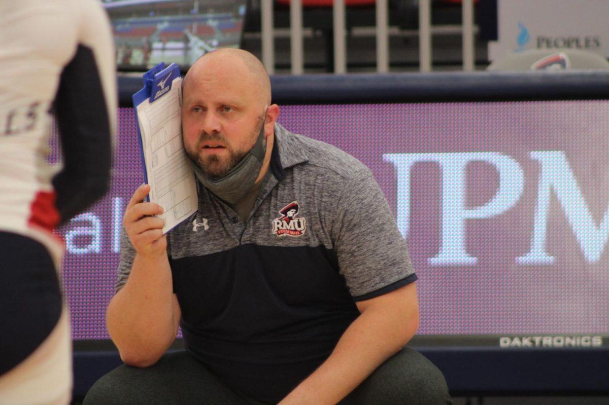 Interim head coach Danny Doherty watched his team suffer their tenth consecutive loss. Photo credit: Tyler Gallo