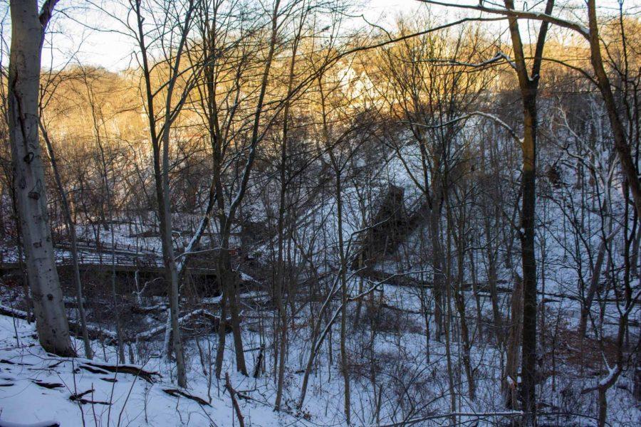 Aftermath of the Fern Hollow Bridge Collapse (Photo Credit: RMU Sentry Media: Bailey Noel)