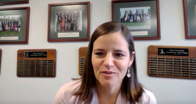 WPIAL Executive Director Amy Scheuneman speaks on upcoming Sport Management Summit