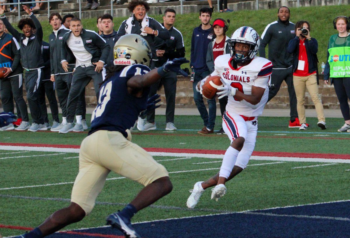 James Westry takes it to the house against Charleston Southern. Photo credit: Tyler Gallo