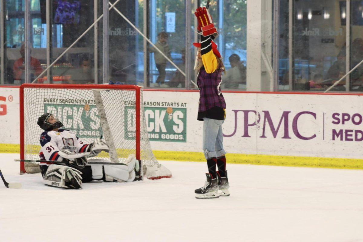 Jacob Ardown from On the Bench scores in last years game Photo credit: Ethan Morrison