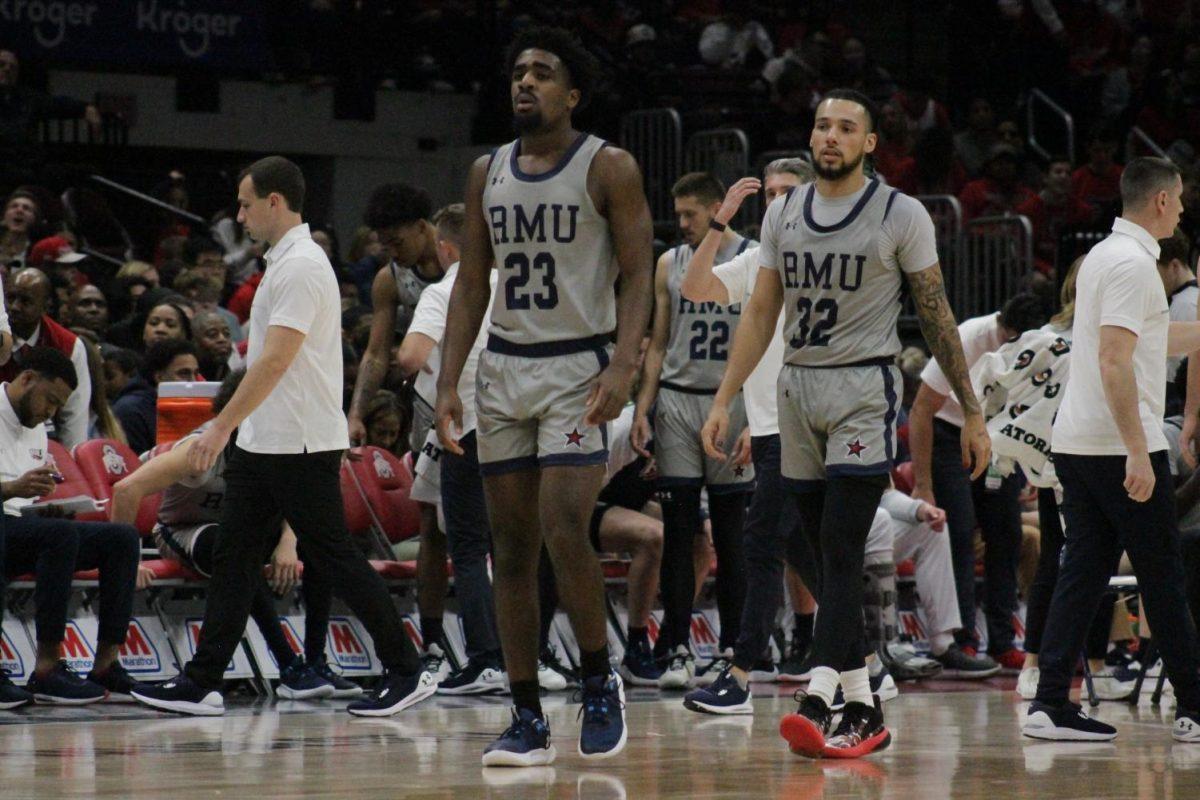 Robert Morris shot 31% from the floor and 16% from three in the 91-53 loss to Ohio State Photo credit: Colby Sherwin