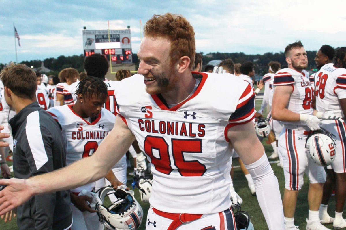 Oedekoven after a win over Charleston Southern on October 9, 2021 Photo credit: Ethan Morrison