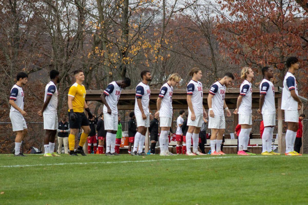 Three Robert Morris mens soccer players received All-Horizon League honors. 