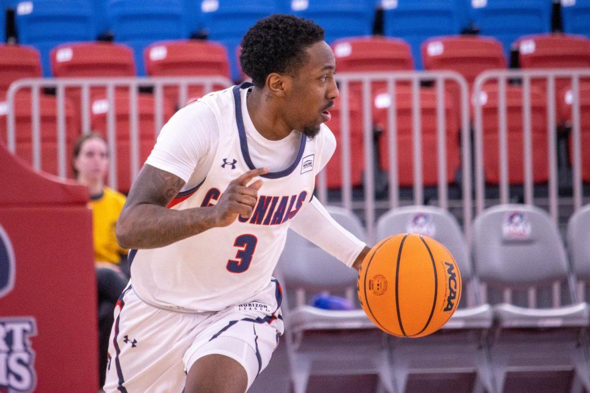 Michael Green III scored his 1,000th point against in the 69-60 loss to Marshall Photo credit: Ethan Morrison