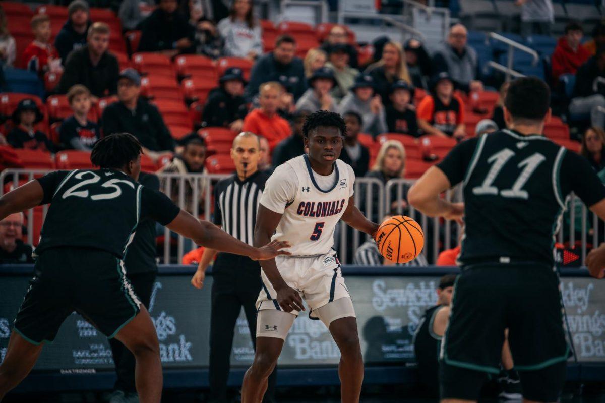 Enoch Cheeks had 23 points in the 77-66 win over St. Francis Photo credit: Kyle Le