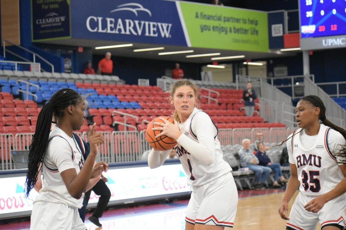 Danielle Vuletich had a team-high 15 points in the 61-55 loss to Detroit Mercy Photo credit: Ellie Whittington