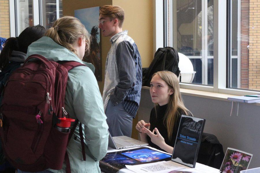 On Thursday and Friday, the Massey Center for Entrepreneurship and Innovation andRockwell Fellows program partnered to host pop up shops in the Nicholson Center.

Photo Credit: Grace Santavicca