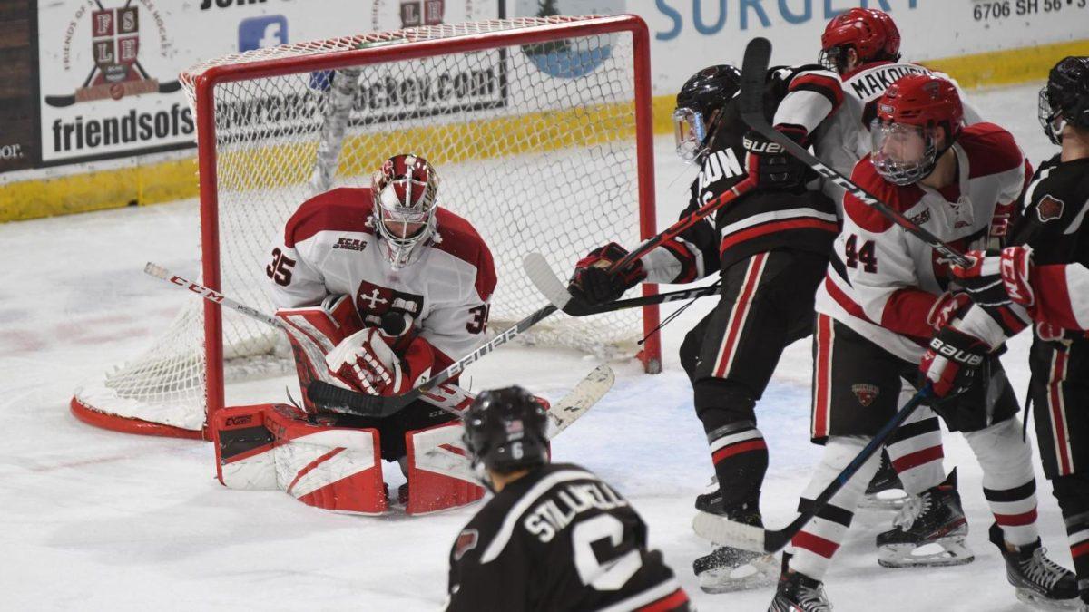 Boisvert is the second goaltender Derek Schooley has landed from the transfer portal Photo credit: Tara Freeman/St. Lawrence Athletics