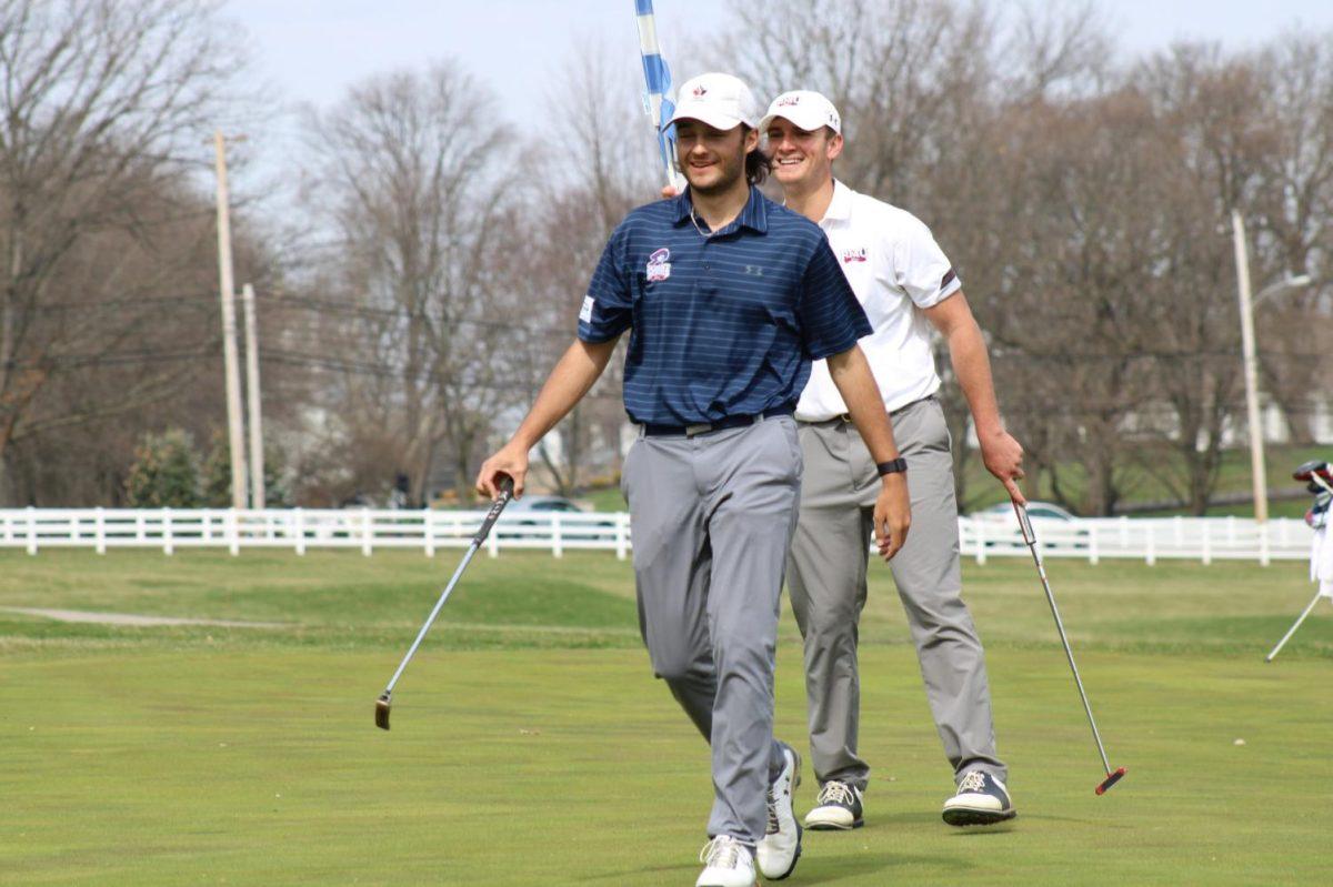 The golf team finished seventh in the Horizon League Championships in Howey-in-the-Hills, Fla. Photo credit: Nathan Breisinger