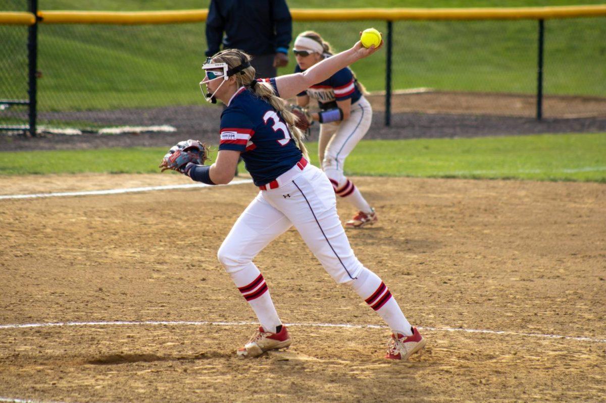 DeVault pitched a six innings, allowing just five hits and struck out seven Mastodon batters Photo credit: Cam Wickline