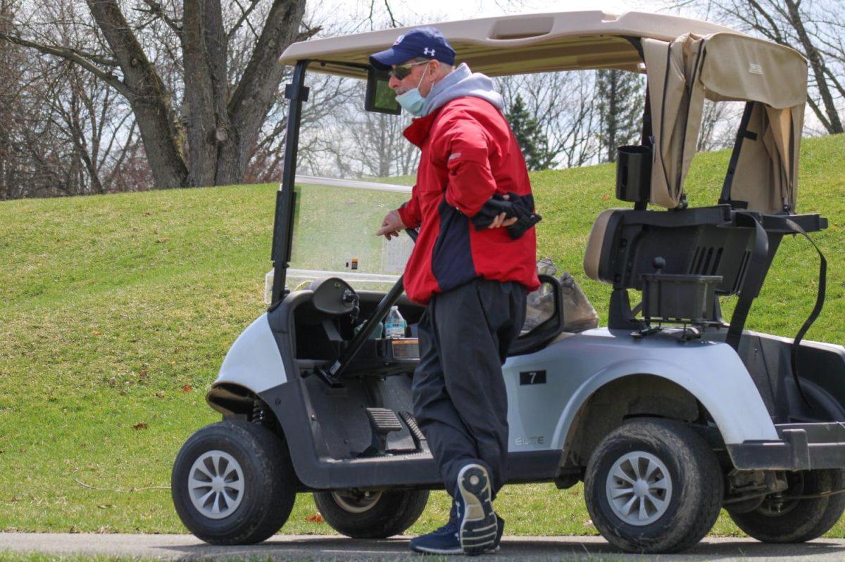 Stone is 19th all-time in NCAA Division I men’s golf in tournament wins in 21 years a Robert Morris coach Photo credit: Nathan Breisinger