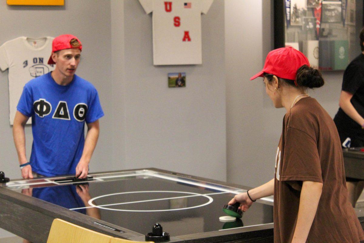 Students can enjoy games like pool, air hockey, and ping pong!