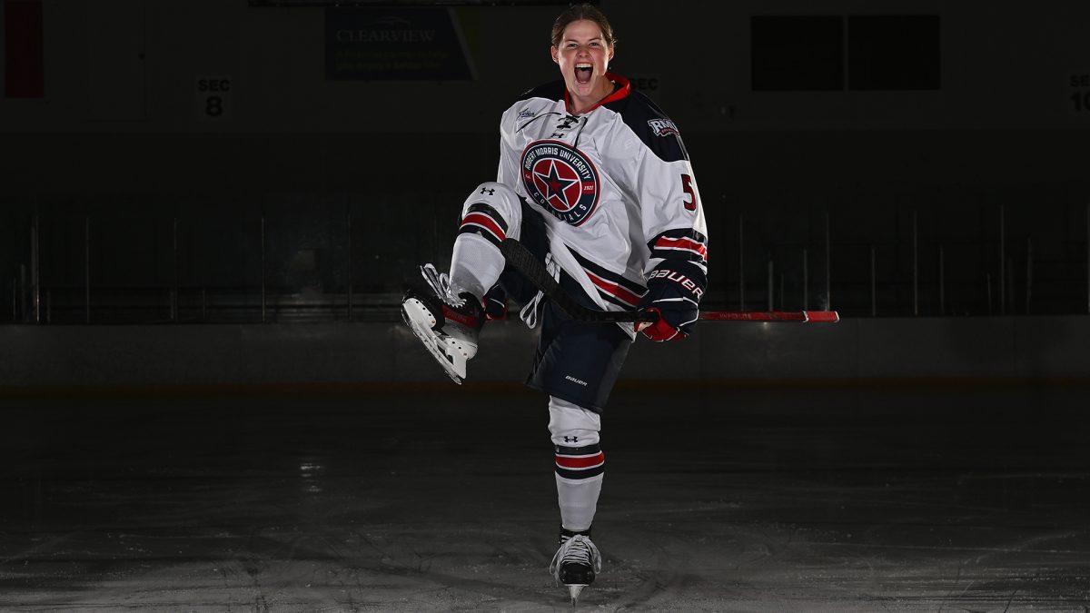 The Colonials sit behind the two other Pennsylvania teams, Penn State and Mercyhurst. Photo credit: RMU Athletics