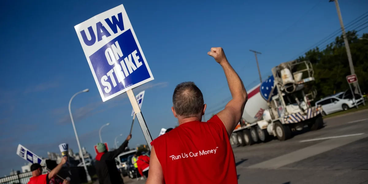 United Autoworkers Union Goes On Strike