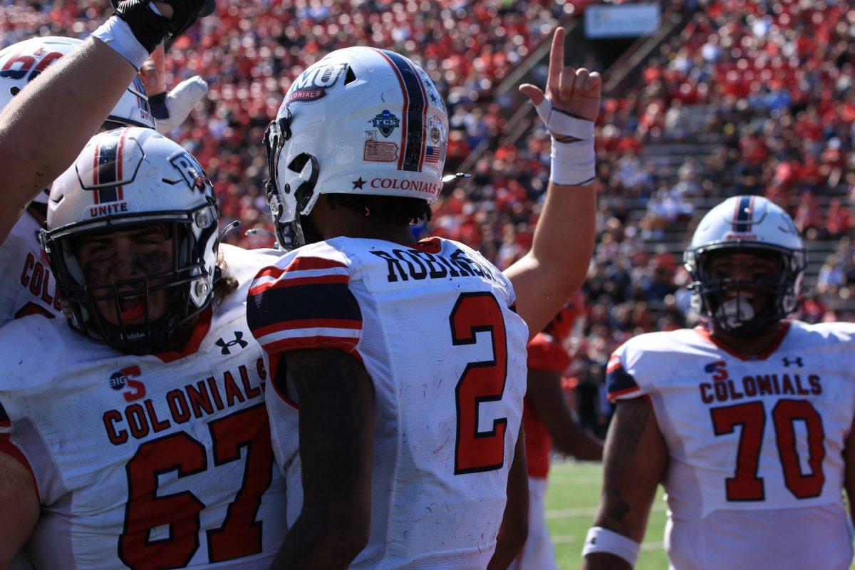 The Colonials fell 48-28 on the road against Youngstown State. 