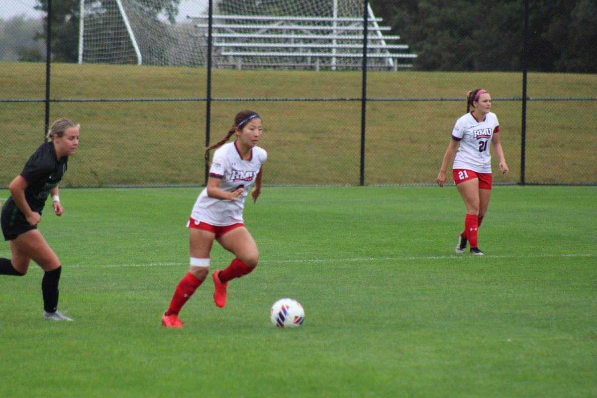 Hayashi is the first Colonial ever to be named to a National All-Scholar Team Photo credit: Samantha Dutch