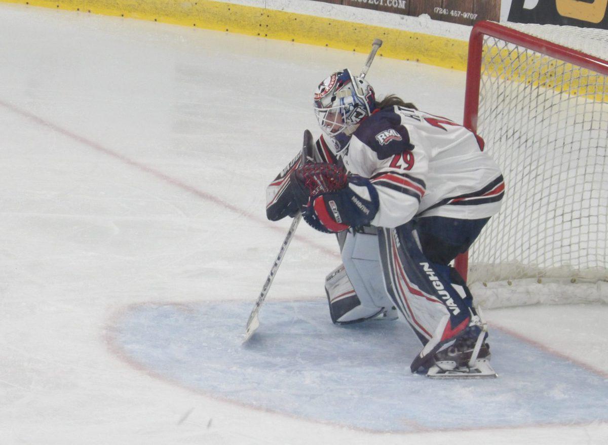 Maggie Hatch registered 82 saves in the two game split at Syracuse