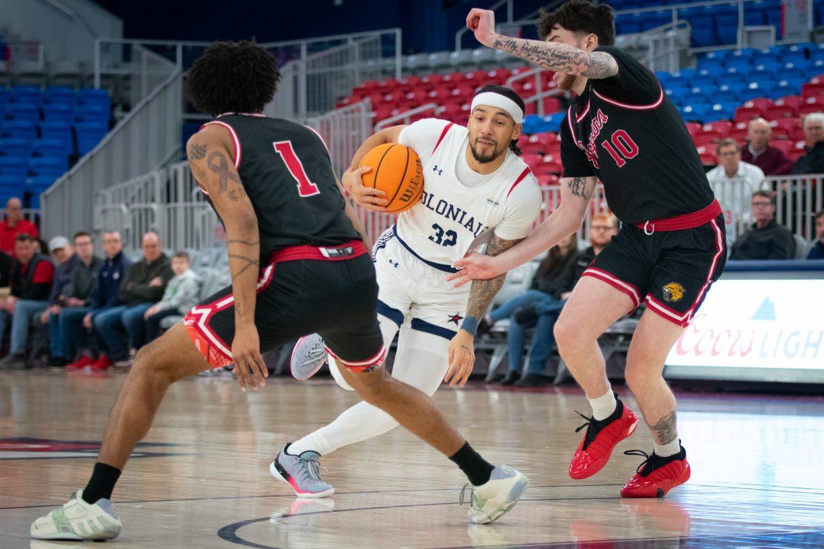 Josh Corbin scored his 800th collegiate point Thursday night 