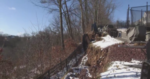 Moon Township Residents Experience Landslides in Their Backyards