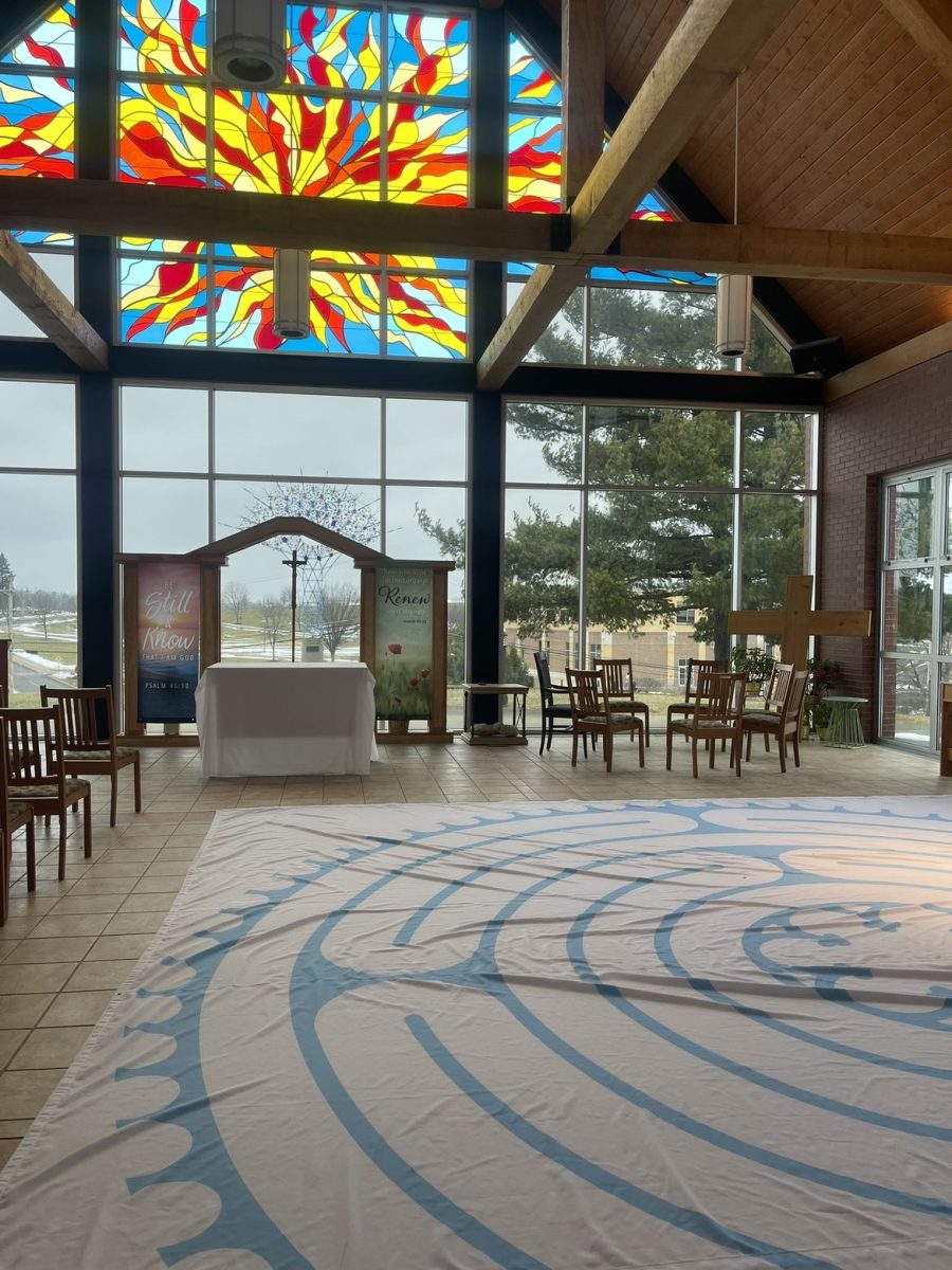 An inside look at The Ann & Algin Rogal Family Chapel Photo credit: Sara Krim